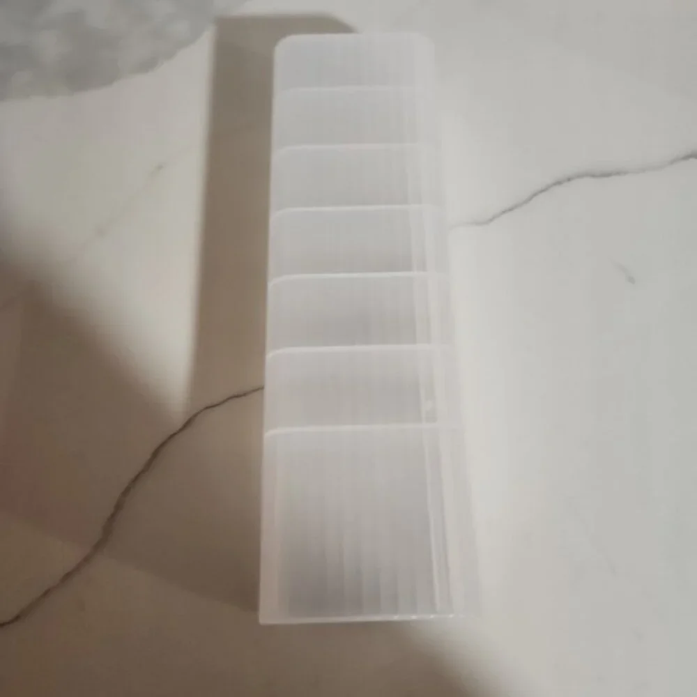 Clear‎ Plastic Storage Container with Compartments USB charger organizer new